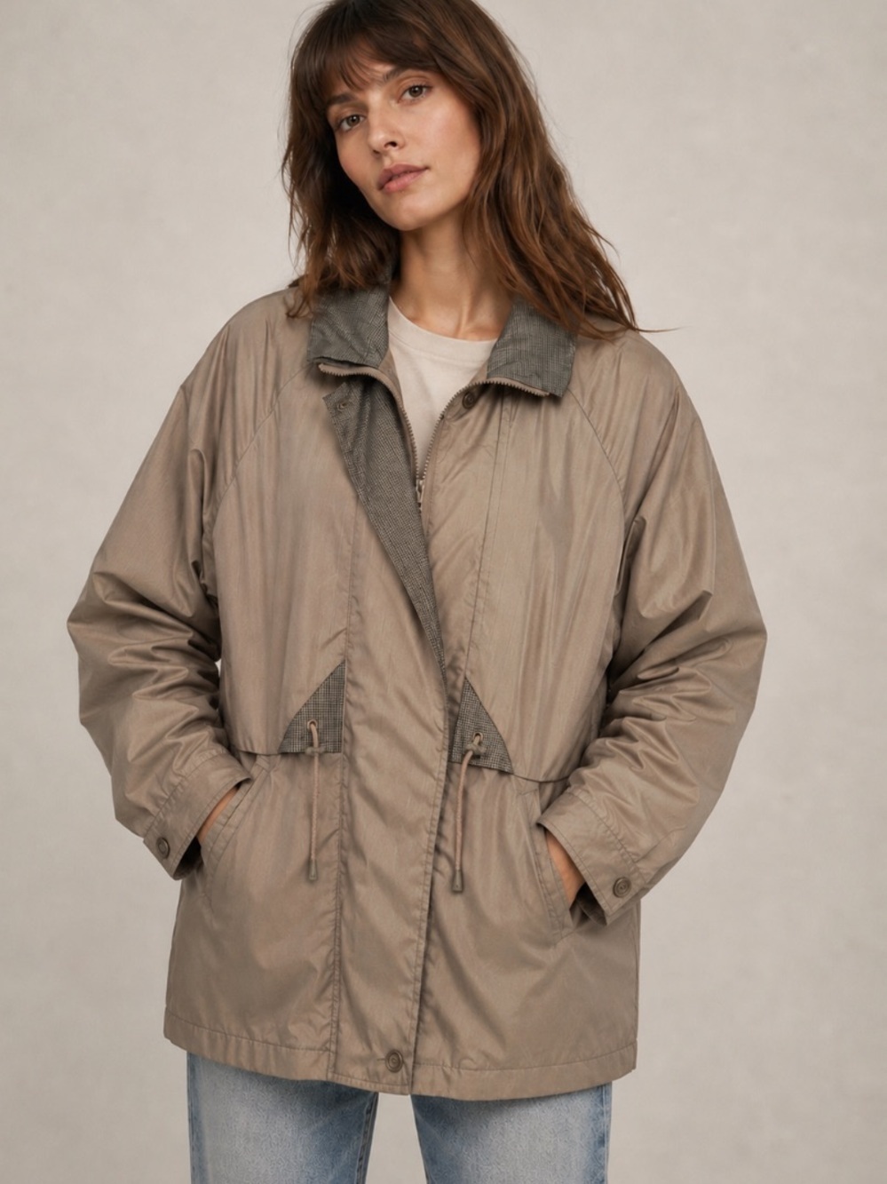 Vintage Mariel 80’s/90’s Jacket Taupe Size Small